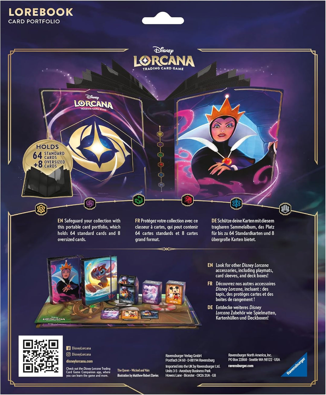 Ravensburger Disney Lorcana TCG Card Portfolio (11098184)