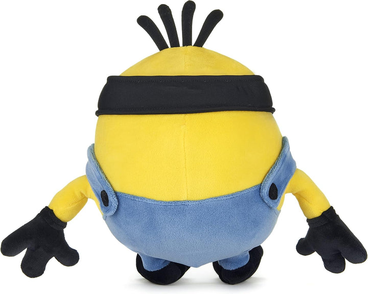 Posh Paws Minions Otto Plush Soft Toy - Officially Licensed, 25cm, Yellow