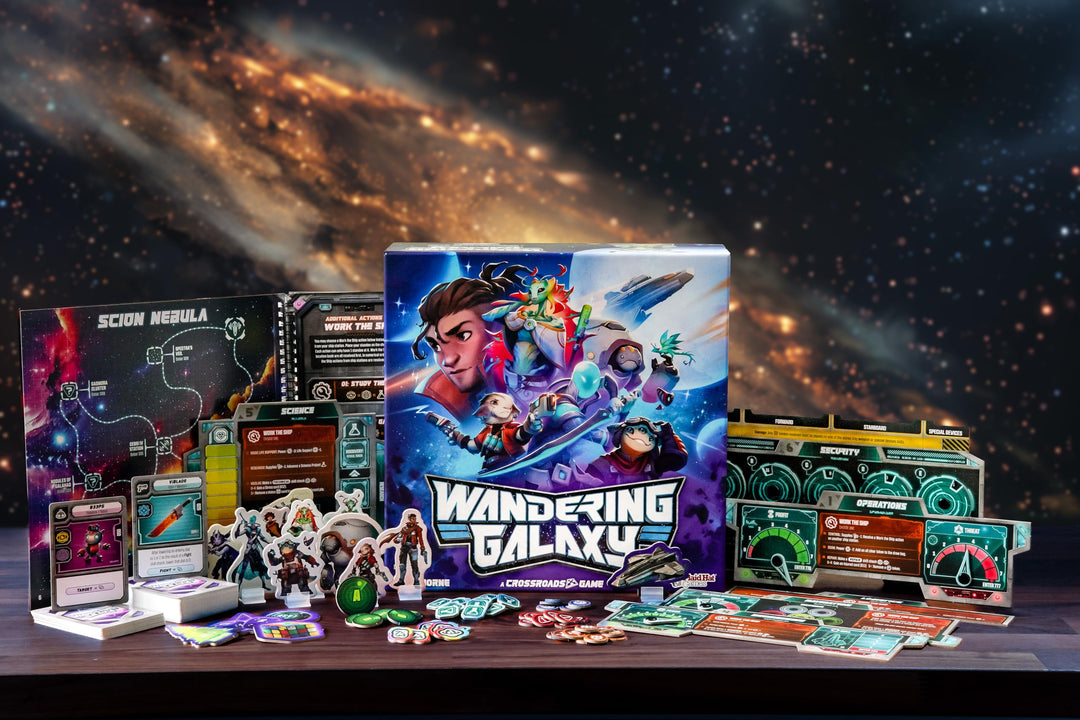 Plaid Hat Games Wandering Galaxy - A Crossroads Game Board Game (PH4000)