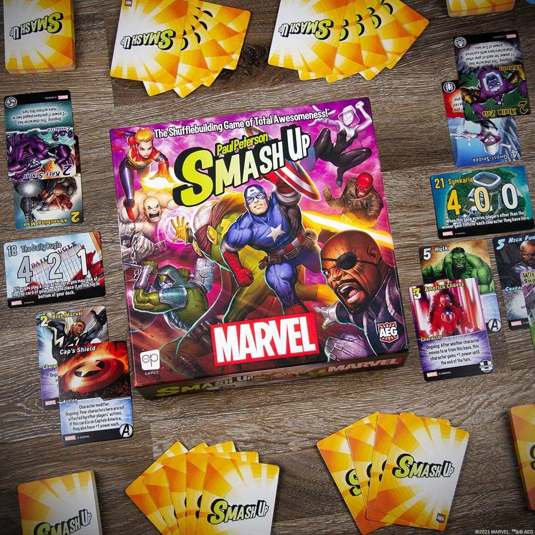 USAopoly Smash Up: Marvel Board Game (USOSM011000)