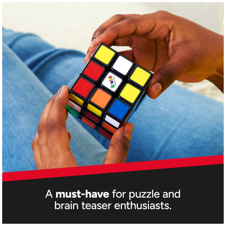 Rubik's Cube 3x3 Brain Teaser Puzzle by Spin Master