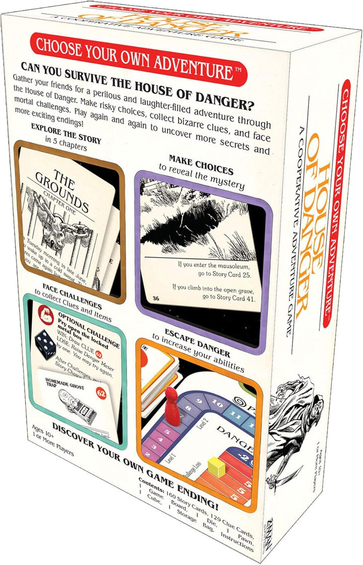 Z-Man Games Choose Your Own Adventure: House of Danger Board Game (ZMGCYA01)