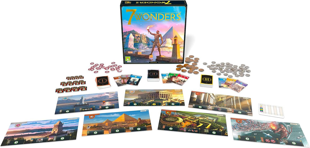 Repos Production 7 Wonders 2nd Edition Board Game (SV01EN)