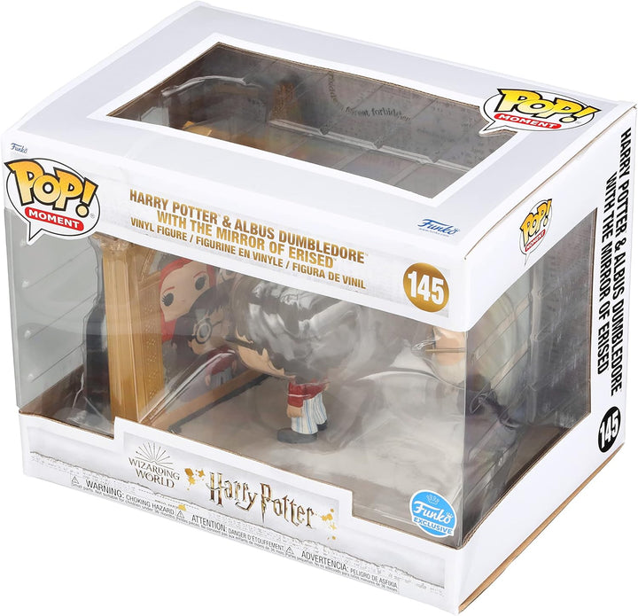 Funko Pop! Harry Potter - Harry Potter and Albus Dumbledore with Mirror of Erised Vinyl Figure (63144)