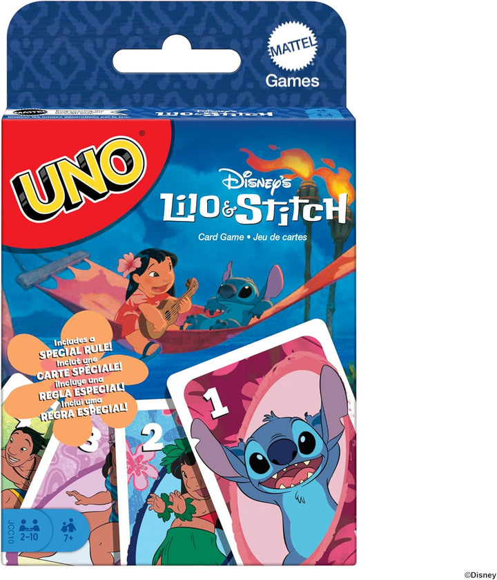 Mattel Games UNO Disney’s Lilo and Stitch Card Game