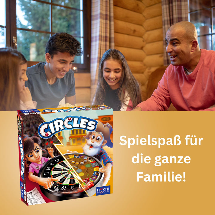 HUCH! Circles Board Game (Model Number: Circles)