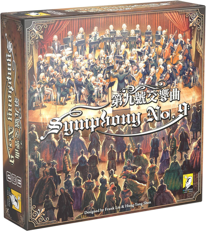 Moaideas Symphony No. 9 - Strategic Board Game for Music and Puzzle Enthusiasts