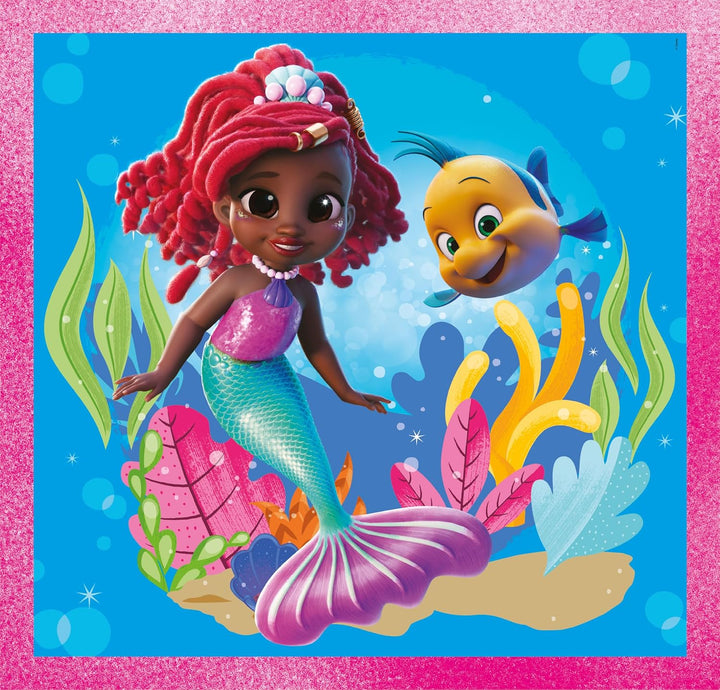 Clementoni 25324 Jigsaw Puzzle - Ariel 3, 48 Pieces, Supercolor, Disney Princess, for Children Ages 5-7