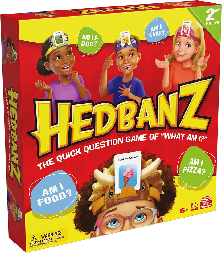 Spin Master Hedbanz 2nd Edition Picture Guessing Board Game