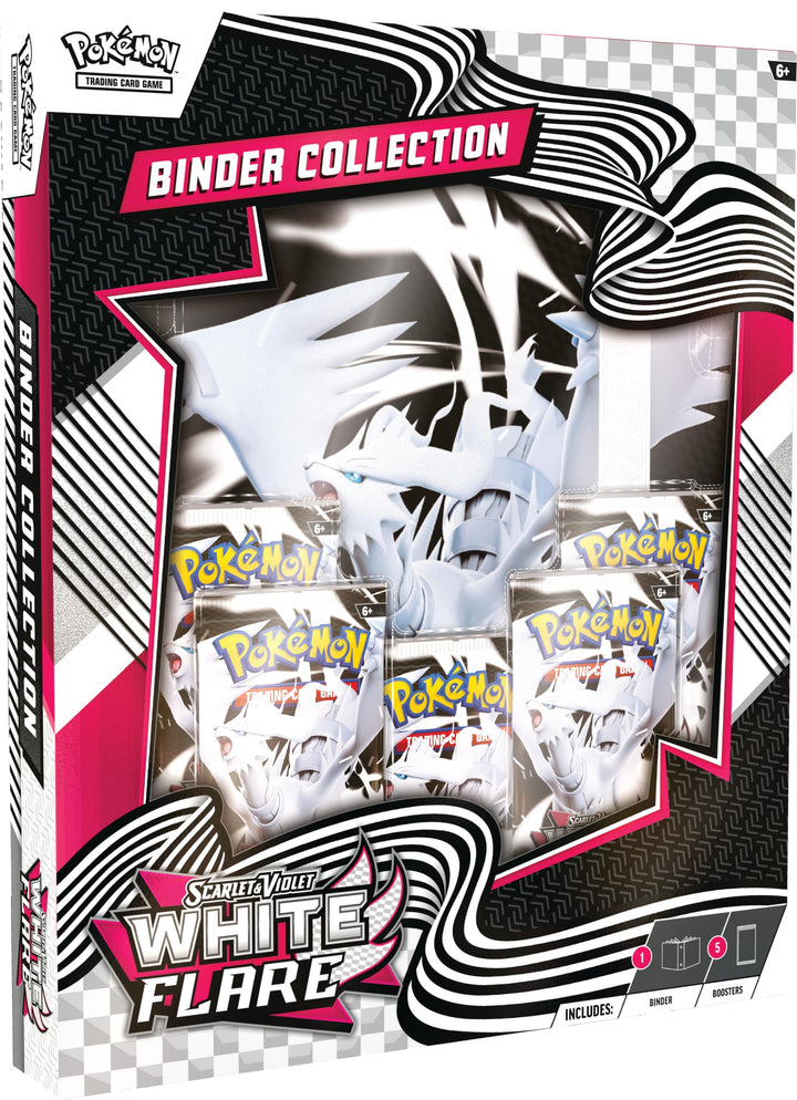 Pokémon TCG: Scarlet & Violet—White Flare Binder Collection with Reshiram Art