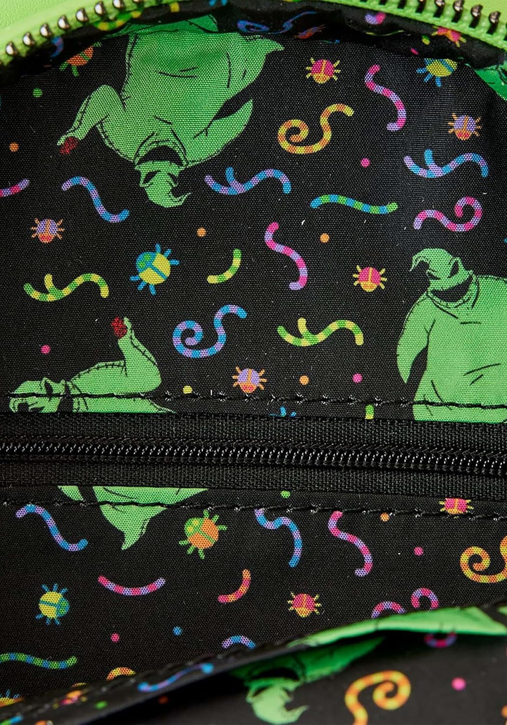 Loungefly Nightmare Before Christmas Oogie Boogie Glow Crossbody Bag (WDTB2848)