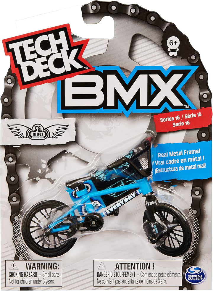 Tech Deck BMX Finger Bike - Authentic Miniature BMX Replica with Trick Handlebars (Styles Vary)