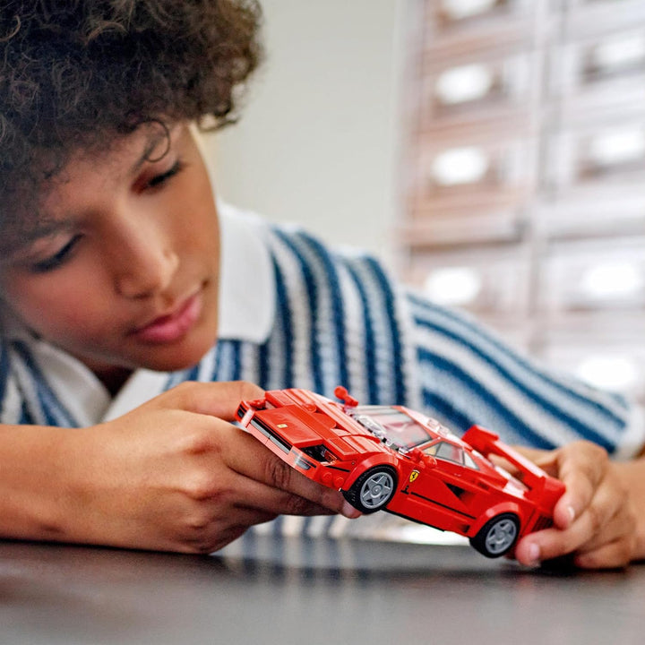 LEGO Speed Champions Ferrari F40 Supercar Buildable Vehicle - 318-Piece Toy Car for Ages 9+