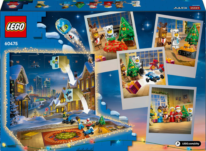 LEGO City Advent Calendar 2025 - 24-Day Holiday Building Playset for Ages 5+