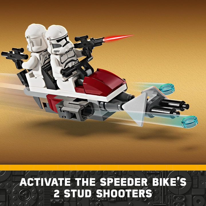 LEGO Star Wars Clone Trooper & Battle Droid Battle Pack - Building Toy Playset for Kids 7+