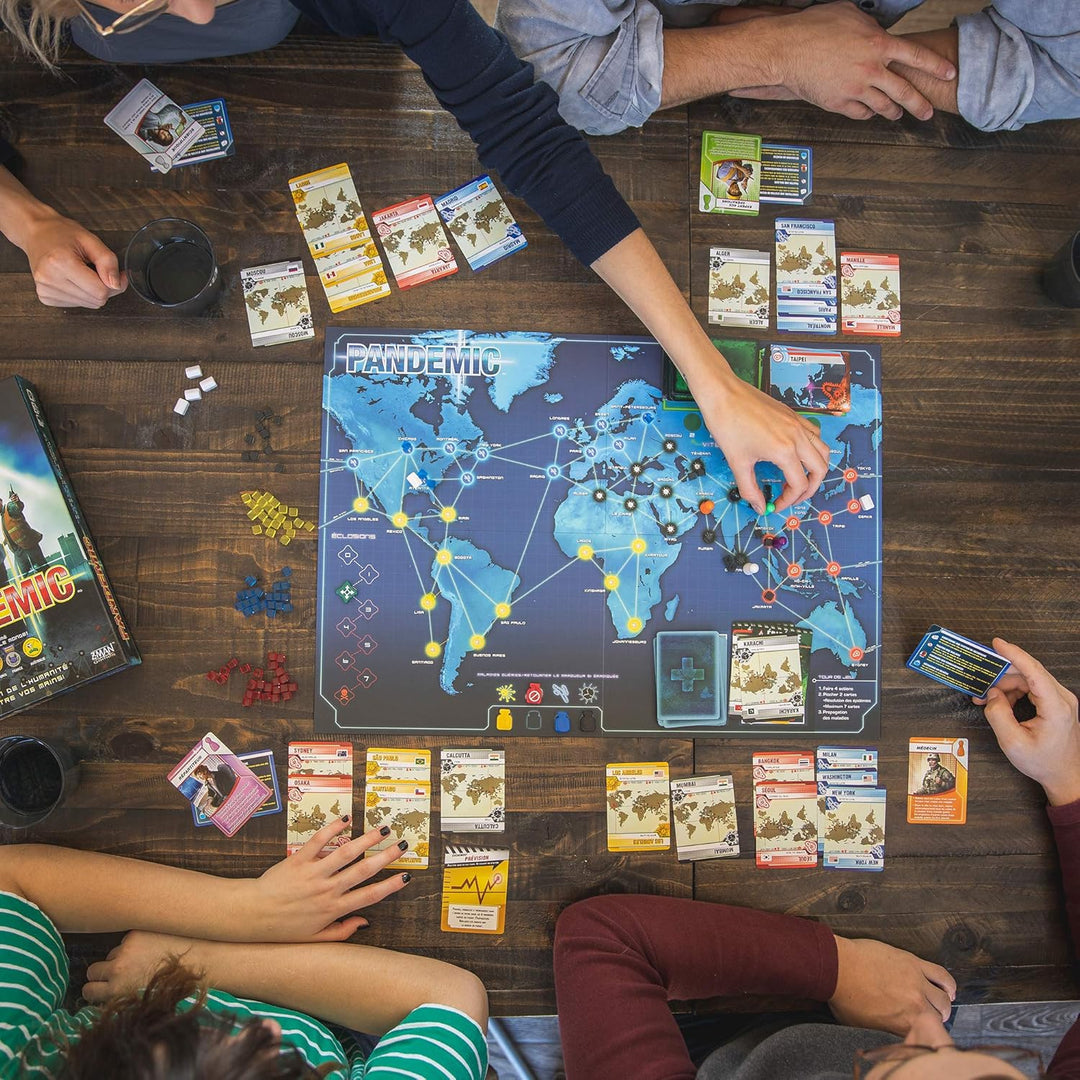 Z-Man Games |Pandemic Board Game | Ages 8+ | For 2 to 4 Players | Average Playtime 45 Minutes