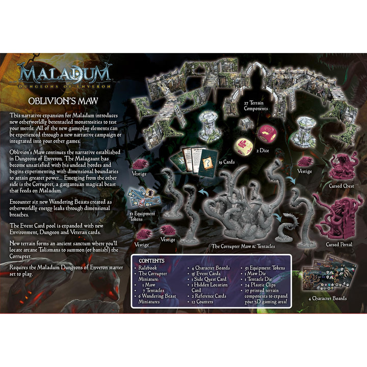 Battle Systems Maladum Oblivion's Maw Expansion (228913)