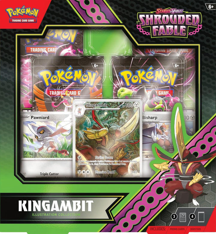 Pokémon Scarlet & Violet—Shrouded Fable Kingambit Illustration Collection (Kingambit Illustration Collection)