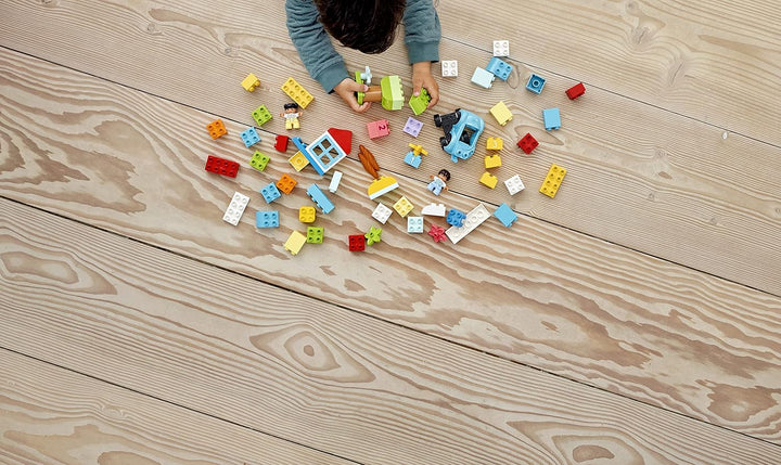 LEGO DUPLO Classic Brick Box 10913 - Building Set with Storage for Toddlers 18 Months+