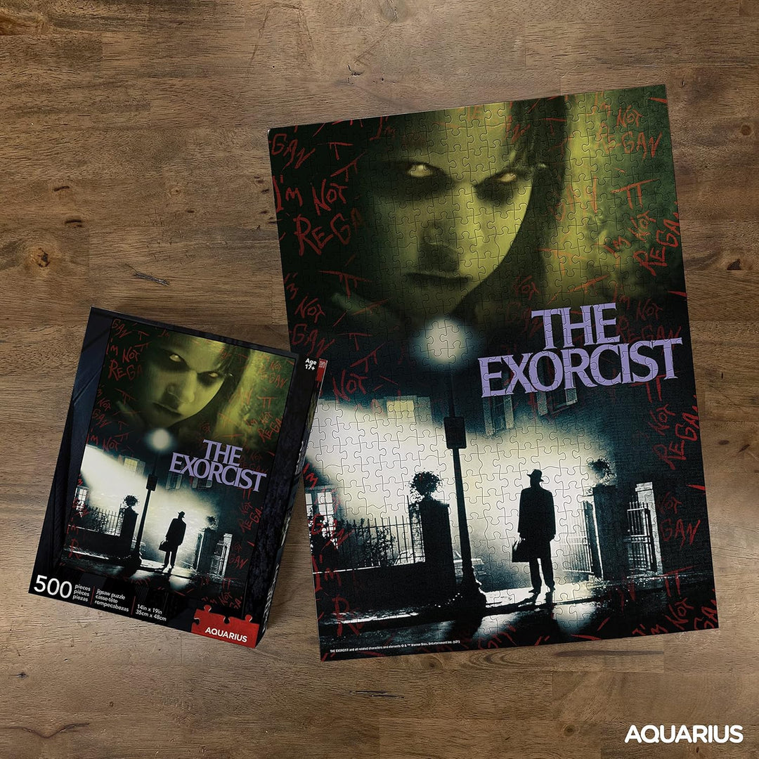 Aquarius The Exorcist Collectible Series - The Exorcist Collage 500-Piece Jigsaw Puzzle (62176)