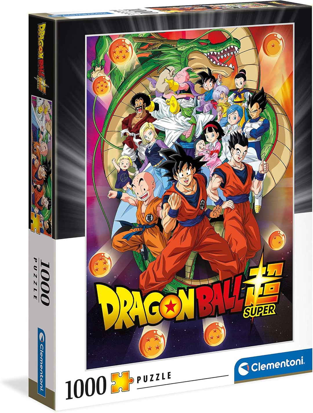 Clementoni Dragonball Puzzle - 1000 Pieces, High-Quality Collection for Adults and Kids