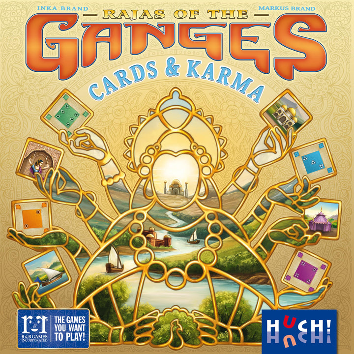 Huch! Raja's of the Ganges - Cards & Karma Card Game (883568)