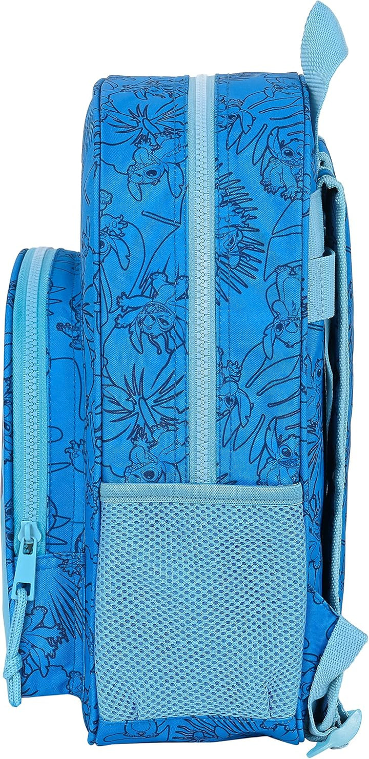 Safta LILO & STITCH Animated School Backpack for Kids (Adapta)