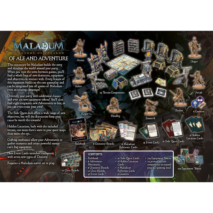 Battle Systems Maladum of Ale & Adventure Expansion (228912)