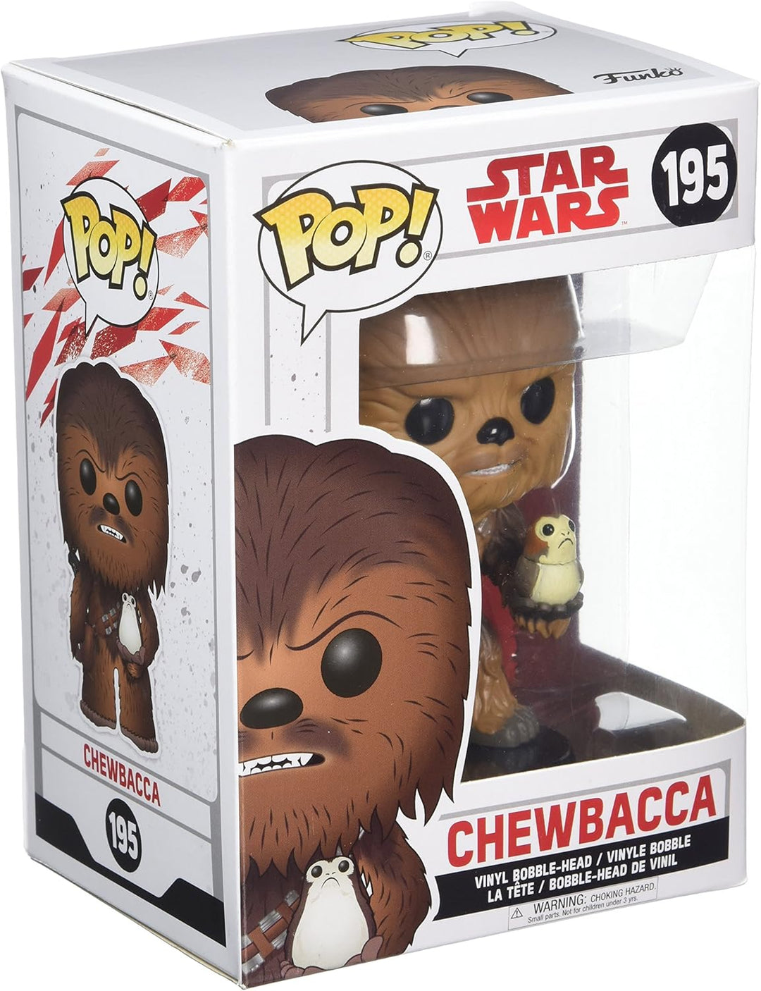 Funko Star Wars Chewbacca with Porg POP! Vinyl Figure (14748)