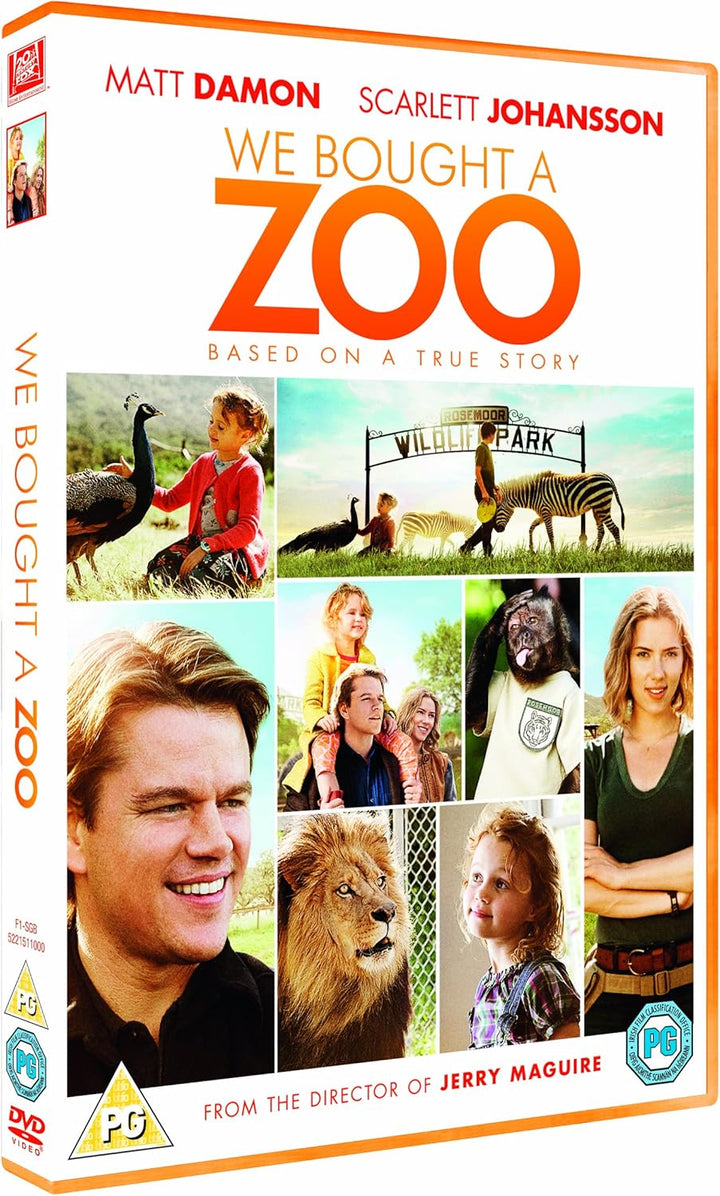 We Bought a Zoo (2011) - DVD + Digital Copy (Region 2)