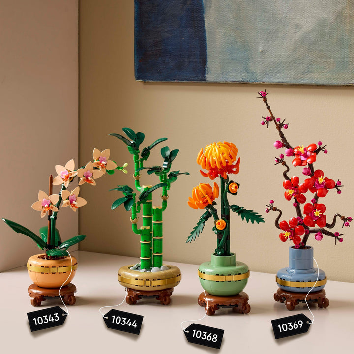 LEGO Botanicals Mini Orchid - Artificial Flower Building Kit for Adults
