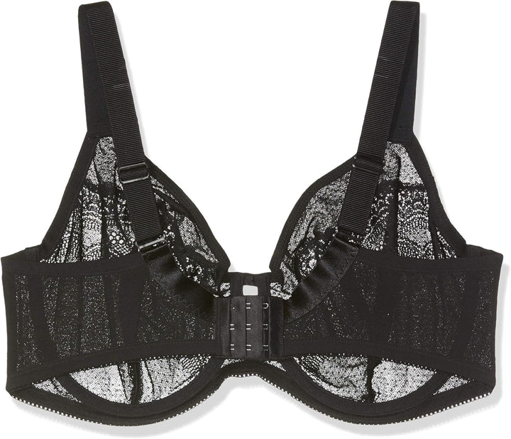 Beauty-Full Darling Lace Underwire Bra - Black (Sizes B–G)