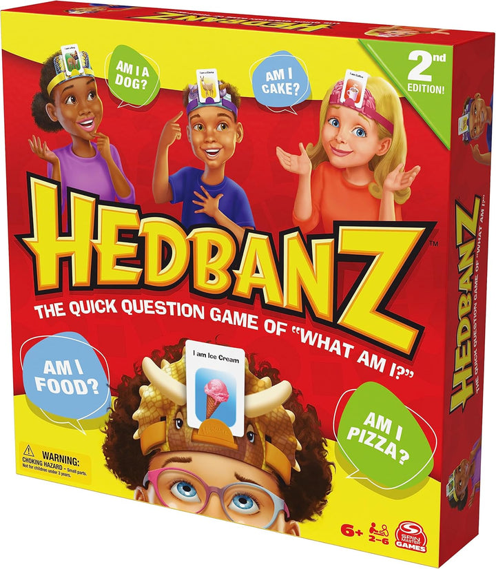 Spin Master Hedbanz 2nd Edition Picture Guessing Board Game