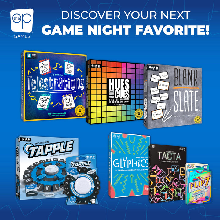 USAopoly Flip 7 Party Card Game for 3+ Players, Ages 8+, 20-Minute Play Time