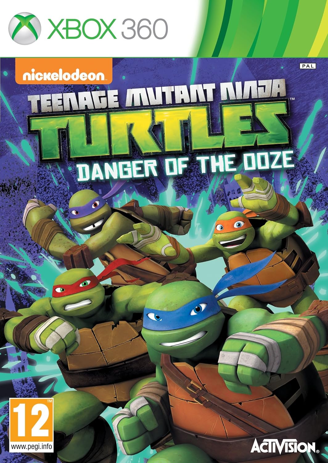 Teenage Mutant Ninja Turtles: Danger of the Ooze - Xbox 360 Standard Edition (2014)