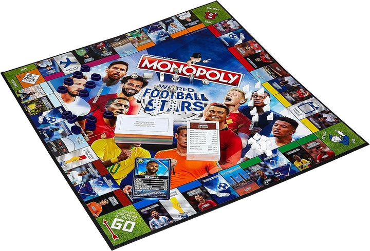 World Football Stars Monopoly Board Game