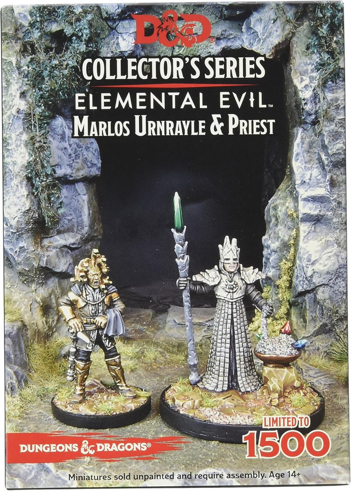 Battlefront Miniature Temple of Elemental Evil Marlos Urnrayle and Priest Game (GF971039)