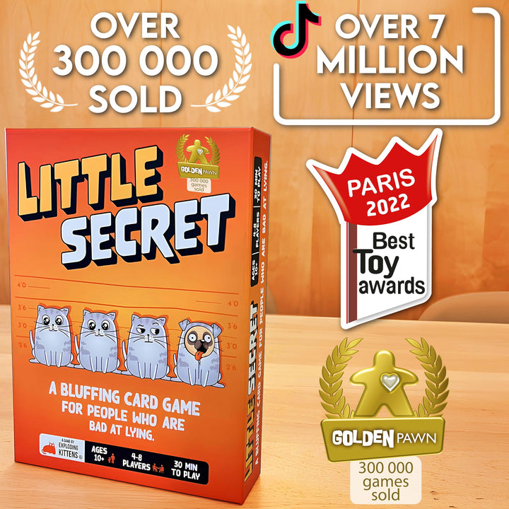 ATM Gaming LITTLE SECRET Bluffing Board Game (1)