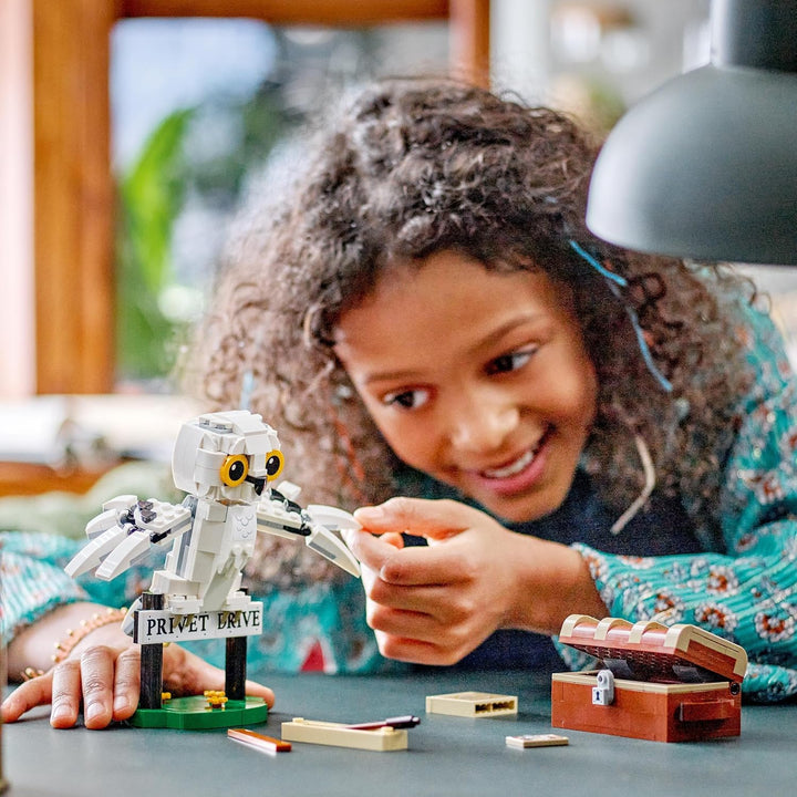 LEGO Harry Potter Hedwig at 4 Privet Drive - Buildable Toy for Ages 7+