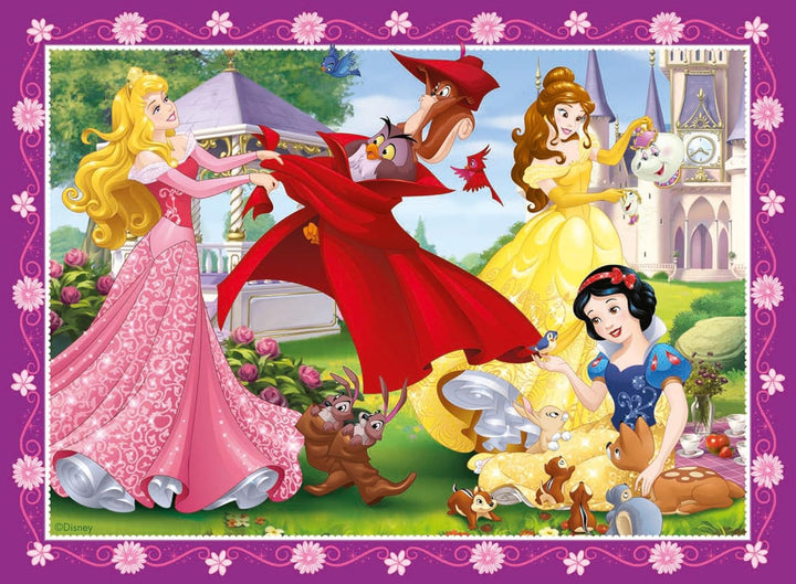 Ravensburger Disney Princess 4-in-1 Puzzle Set - 12, 16, 20, 24 Piece Jigsaw Puzzles for Kids 3 Years and Up