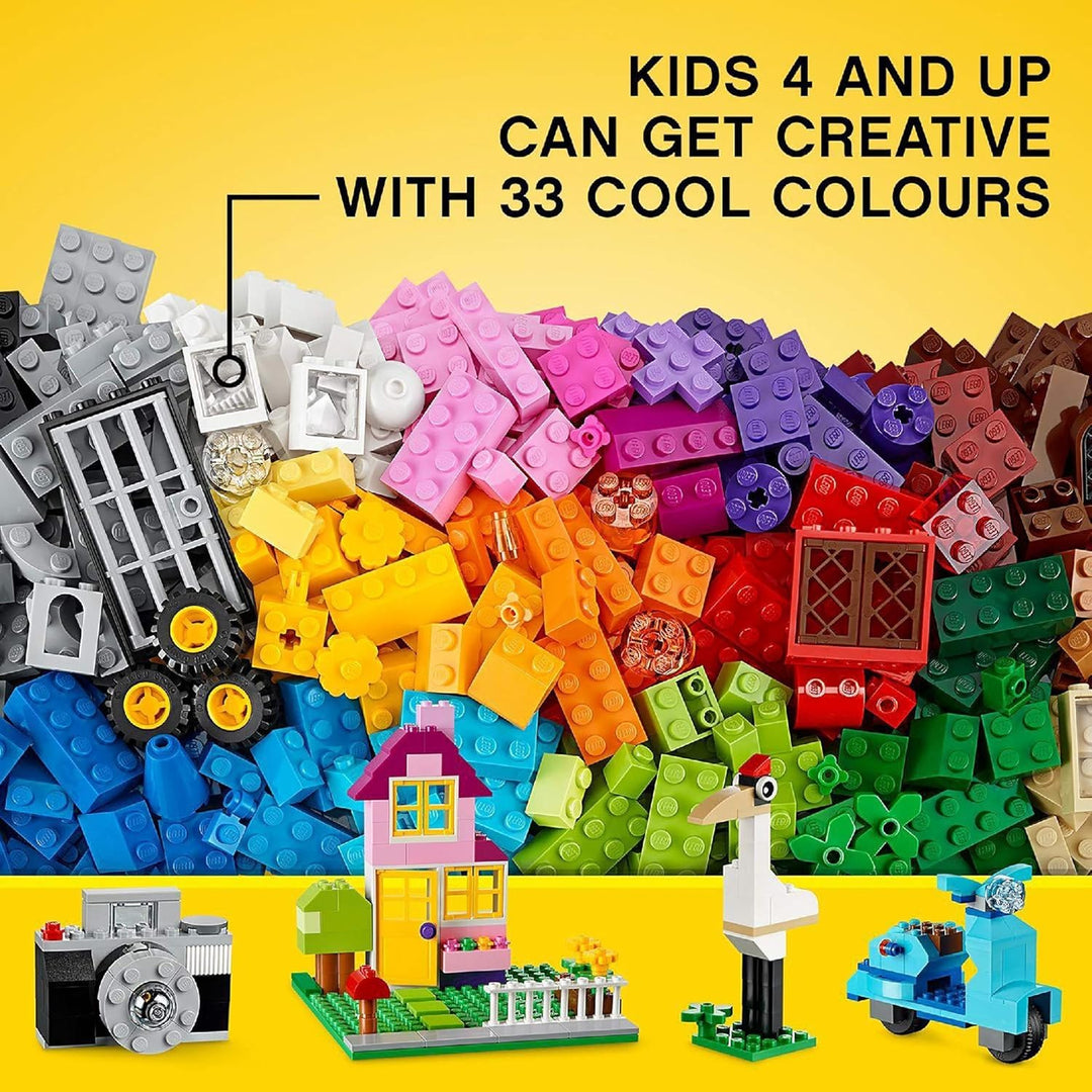 LEGO Classic Large Creative Brick Box 10698 - 790-Piece Building Set for Kids 4+