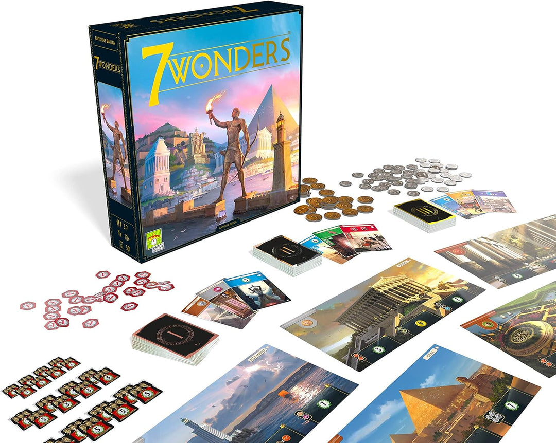 Repos Production 7 Wonders 2nd Edition Board Game (SV01EN)