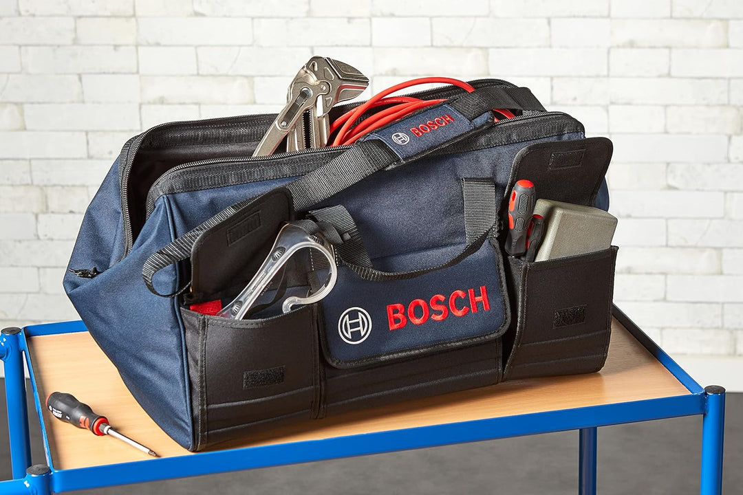 Bosch 1600A003BK LBAGPlus Large Heavy Duty Tool Bag - Navy Blue