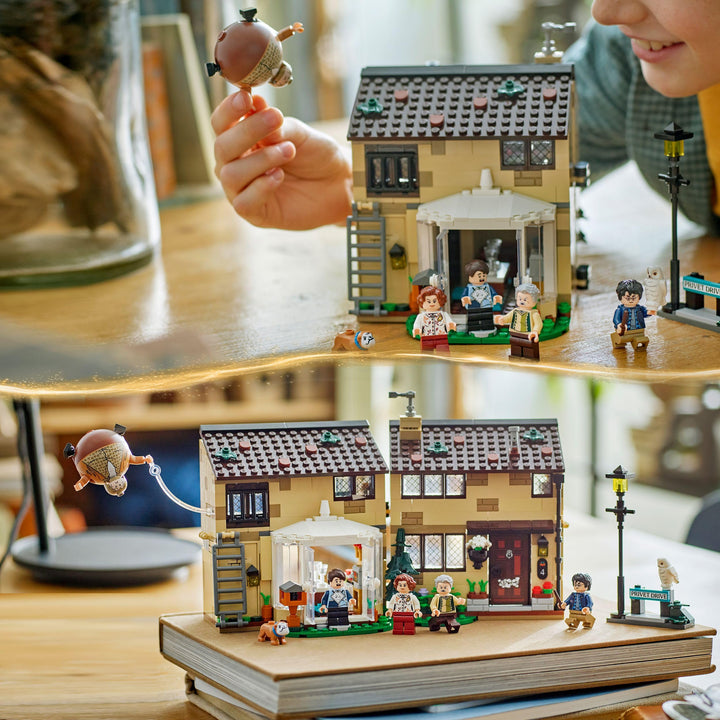 LEGO Harry Potter Privet Drive: Aunt Marge's Visit - Buildable House Playset with Minifigures for Ages 8+
