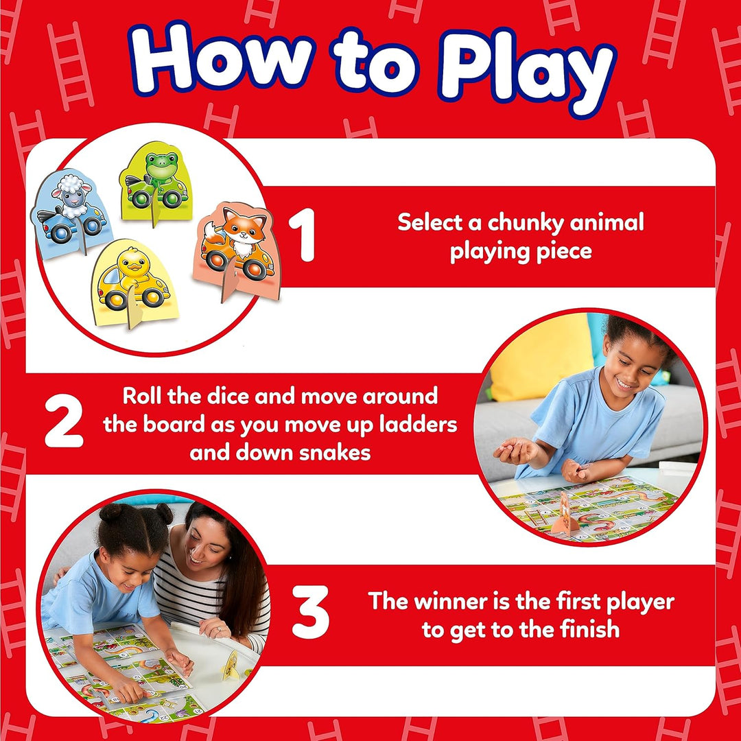 Orchard Toys My First Snakes and Ladders Game Board Game