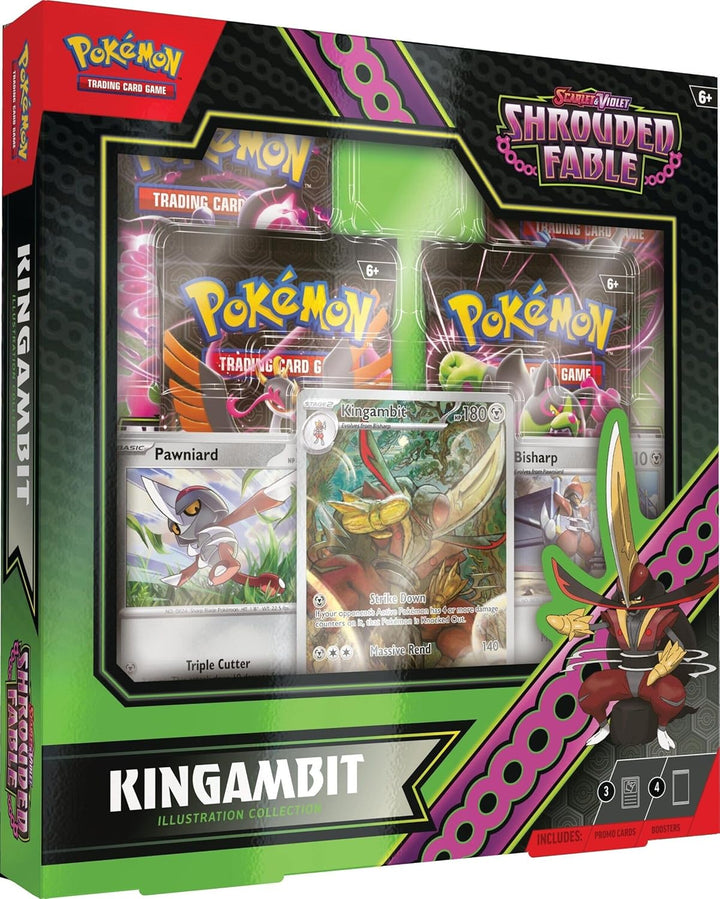 Pokémon Scarlet & Violet—Shrouded Fable Kingambit Illustration Collection (Kingambit Illustration Collection)
