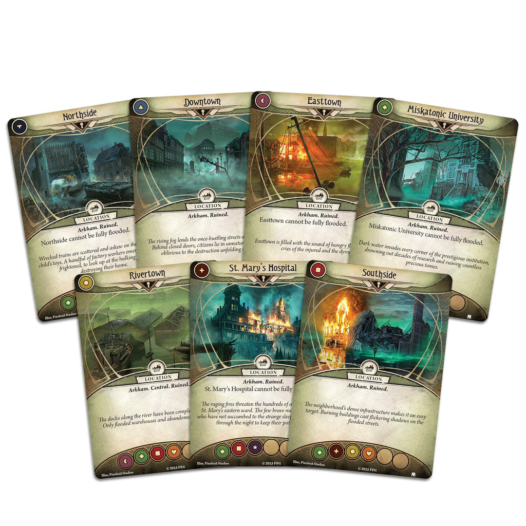 Fantasy Flight Games | Arkham Horror: The Drowned City Campaign Expansion |