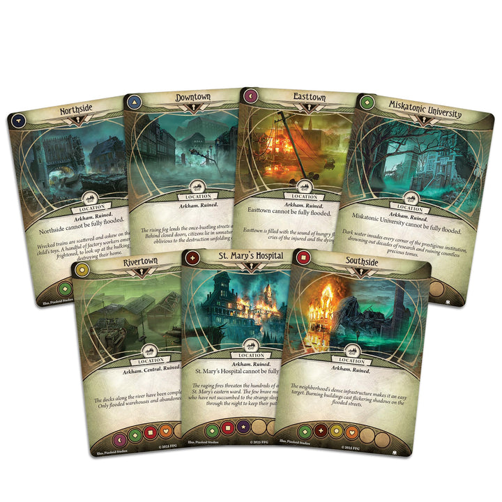 Fantasy Flight Games | Arkham Horror: The Drowned City Campaign Expansion |
