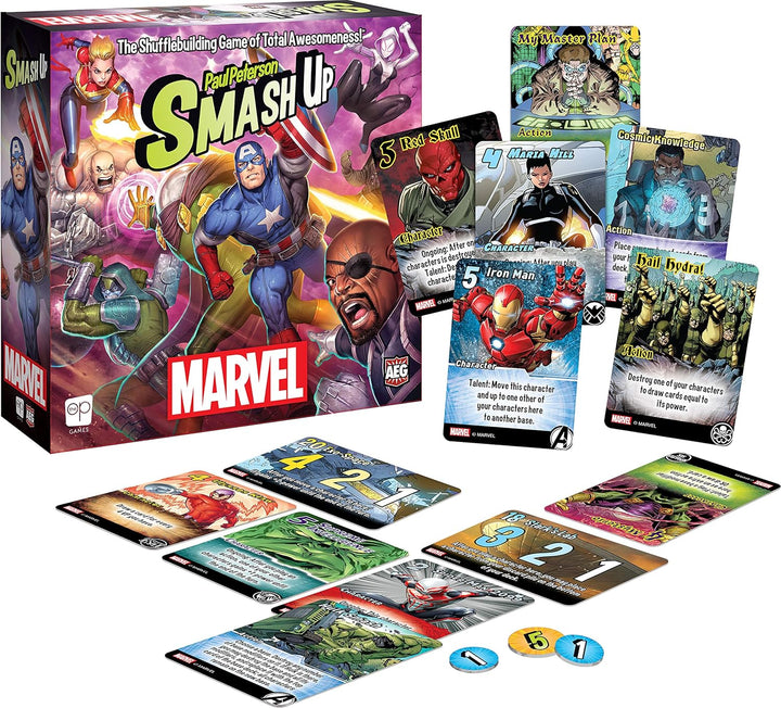 USAopoly Smash Up: Marvel Board Game (USOSM011000)