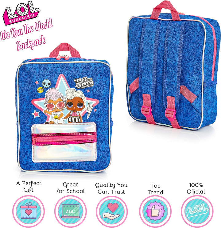 L.O.L. Surprise! Multicolor Themed Pocket Backpack (NI-420-050)